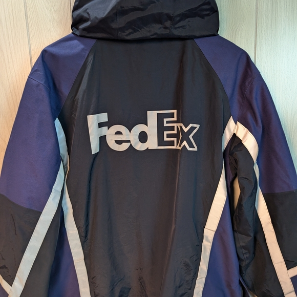 Dex Men's Performance Jacket - Black and Blue - Picture 5 of 8